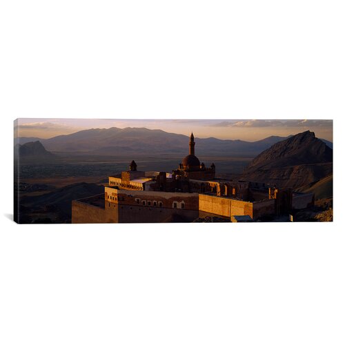 Panoramic High Angle View of a Palace, Ishak Pasha Palace, Dogubeyazit