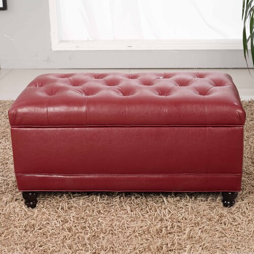 NOYA USA Classic Tufted Storage Ottoman