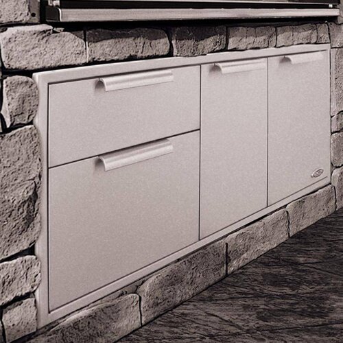 48 Built In Stainless Steel Storage Drawer by DCS Grills