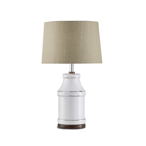 Milk Jug 23" H Table Lamp with Empire Shade | Wayfair