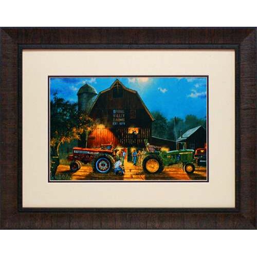 'The Rematch' by Dave Barnhouse Framed Painting Print | Wayfair