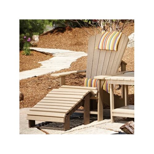 CR Plastic Products Generations Adirondack Set with Cushions