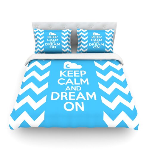 Keep Calm by Nick Atkinson Duvet Cover by KESS InHouse