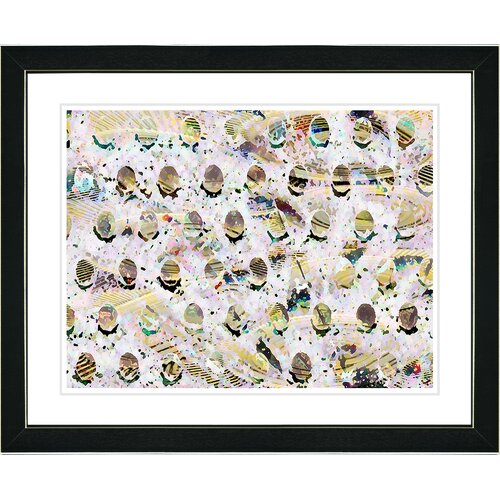 Abstract Eggs by Zhee Singer Framed Fine Art Giclee Painting Print