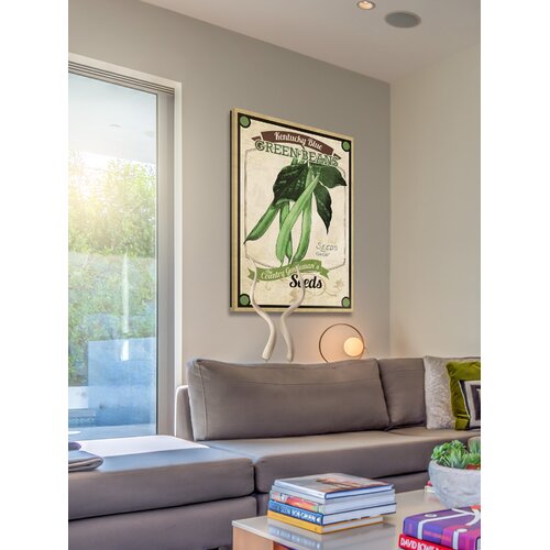 Seed Packet Greenbeans Painting Print on Wrapped Canvas by Marmont