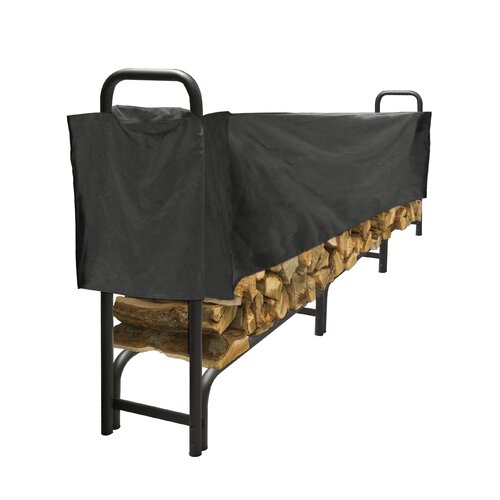 Pleasant Hearth Outdoor Steel Log Rack