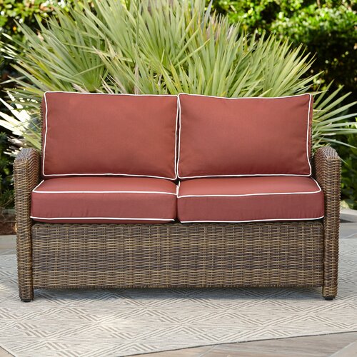 Birch Lane Lawson Wicker Loveseat