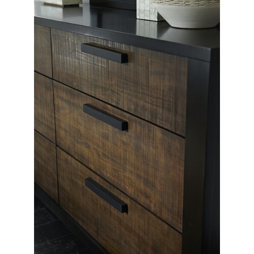 Axel 6 Drawer Dresser with Mirror by Casana Furniture Company