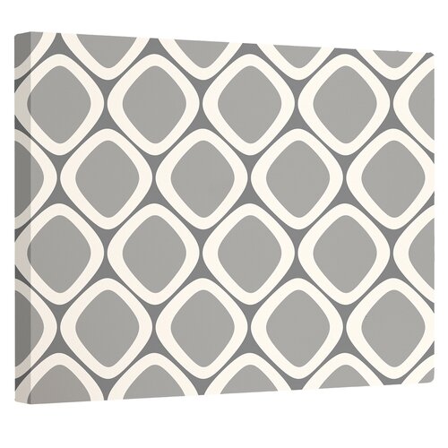 by design Pebbles Geometric Graphic Art on Wrapped Canvas in Classic