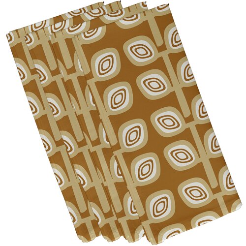 Leaf Tree Geometric Print Napkin by e by design