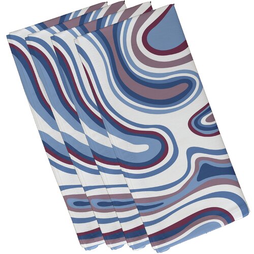 Beach Vacation Agate Geometric Napkin by e by design