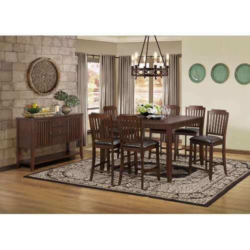 Dickens Counter Height Extendable Dining Table by Woodhaven Hill