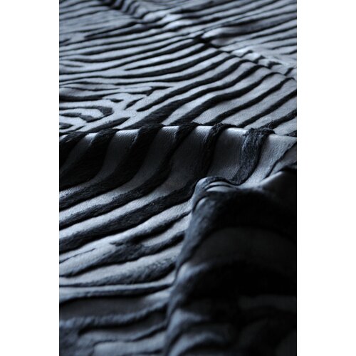 Natural Rugs Togo Black/Black Zebra Rug