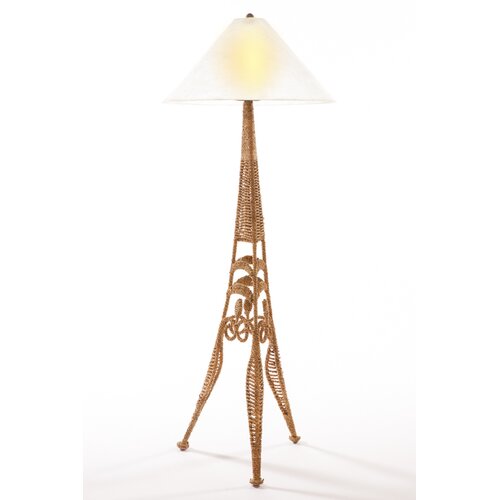 Jo Liza International Corp. Rope Lace 57.5 Tripod Floor Lamp