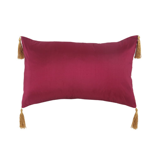 Abu Dhabi Amani Silk Dupioni Throw Pillow Wayfair