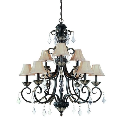 Florence 9 Light Chandelier by Dolan Designs