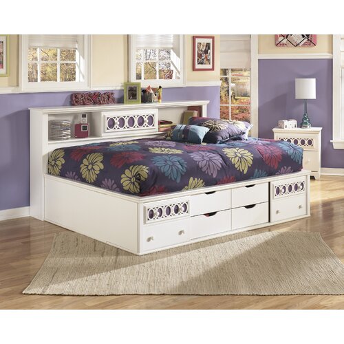 Signature Design By Ashley Zayley Twinfull Captain Bed And Reviews Wayfair 