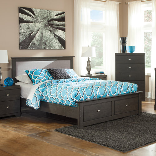 Signature Design by Ashley Shylyn Queen Upholstered ...