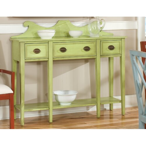 HeatherBrooke Pistachio Pudding Console Table