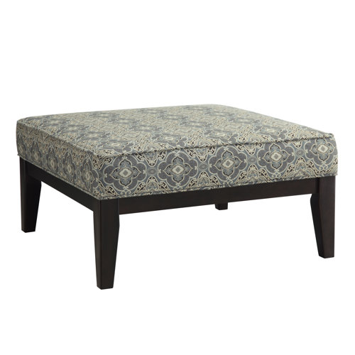 Woodfield Damask Square Ottoman with Cushion Wayfair