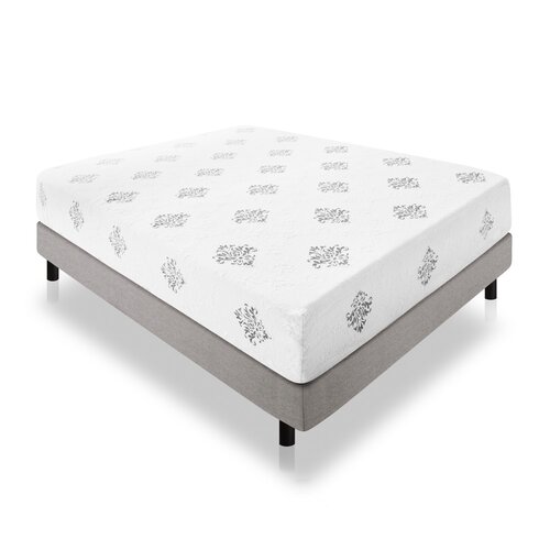 Lucid 12 Gel Memory Foam Plush Viscoelastic Mattress