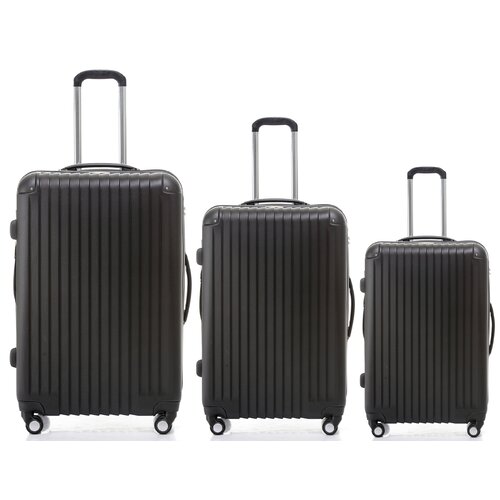 Tourist 3 Piece Luggage Set by Champs