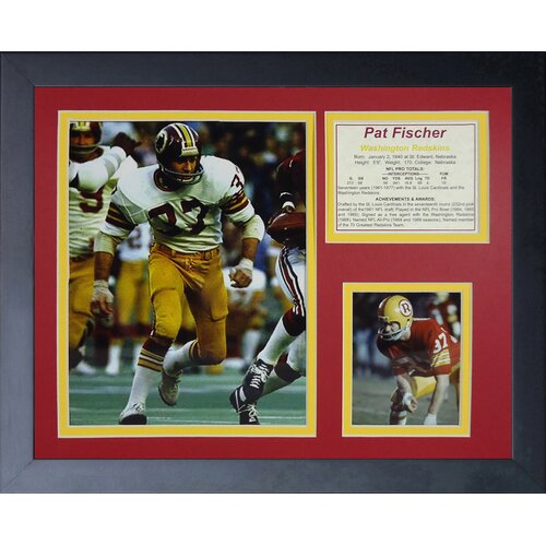 Pat Fischer Framed Memorabilia by Legends Never Die