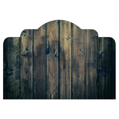 Walls Need Love Stained Wood Adhesive Headboard Wall Mural