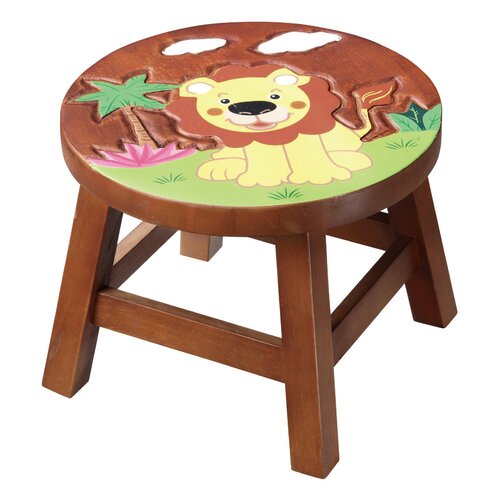 Fantasy Fields Fantasy Fields   Safari Lion Wooden Stool