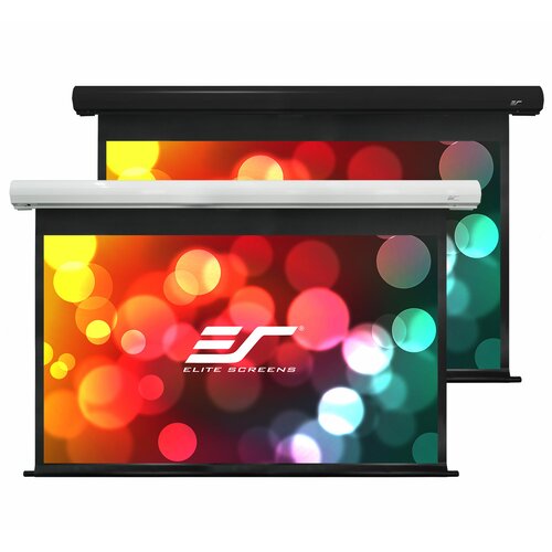 Elite Screens Saker Electric Motorized Drop Down Projection Projector