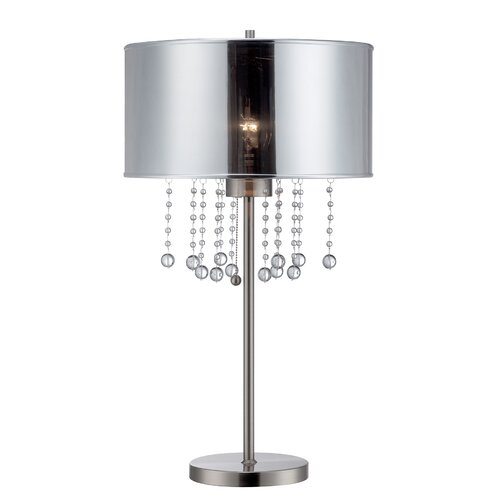 Riviera 30 H Table Lamp with Drum Shade by Lite Source