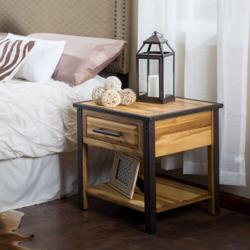 Home Loft Concepts Somerset 1 Drawer Nightstand