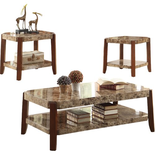 Thornfield 3 Piece Coffee Table Set by Andover Mills