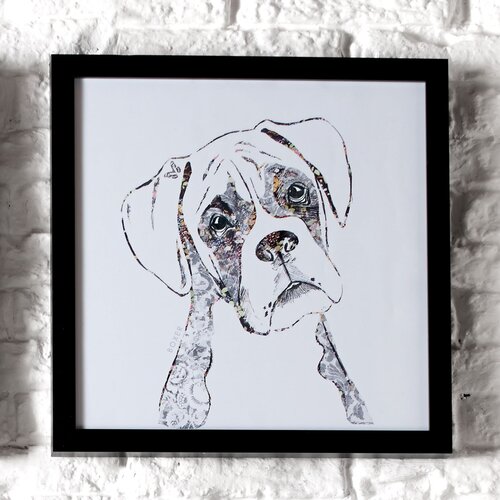 Graham & Brown Summer 2015 Boxer Framed Painting Print