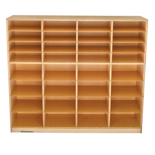 Mobile 32 Mixed Tray Storage Center by Childcraft