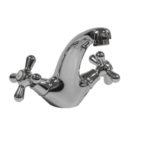 Memory Double Handle Centerset Bathroom Faucet by Hispania Home