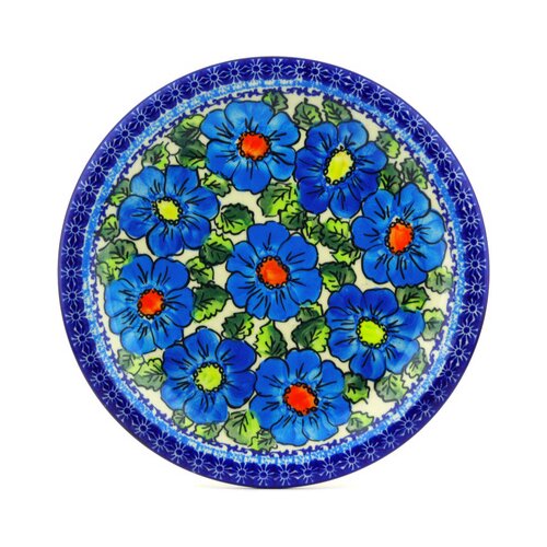 Polish Pottery 11 Stoneware Plate by Polmedia