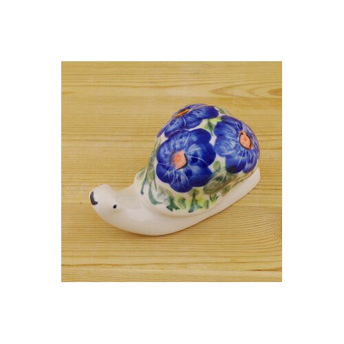 Polish Pottery 4 Snail Figurine by Polmedia