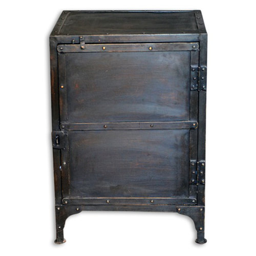 Industrial Nightstand Wayfair
