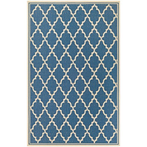 Couristan Beachfront Sea Glass Cobalt & Azure Indoor/Outdoor Area Rug