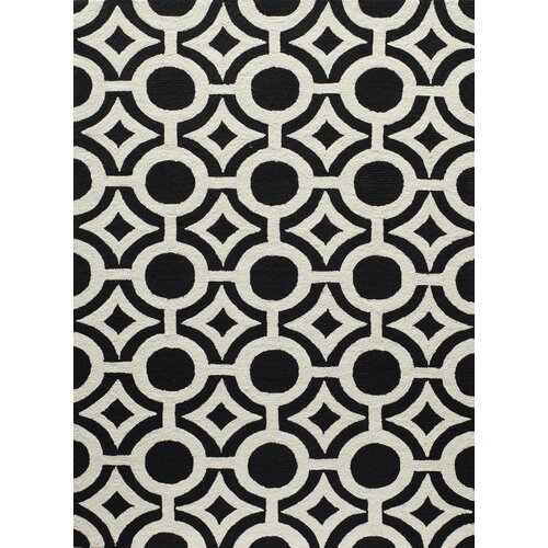 Geo Black Geometric Area Rug | Wayfair