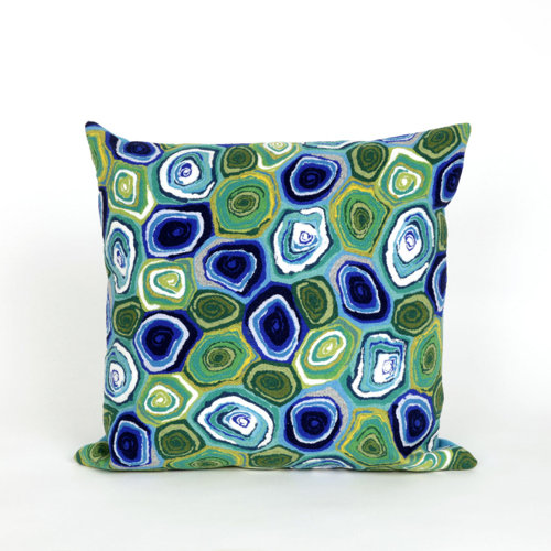 Trans Ocean Rug Visions III Murano Swirl Throw Pillow