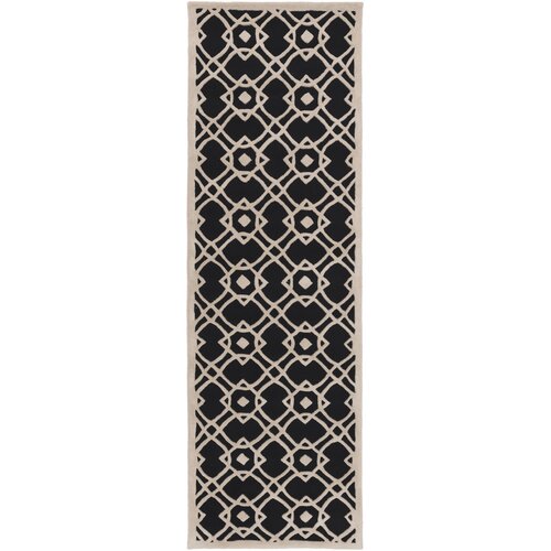 Goa Light Gray/Charcoal Geometric Area Rug