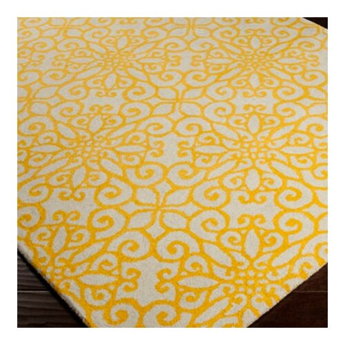 Surya Oasis Golden Raisin/Antique White Area Rug