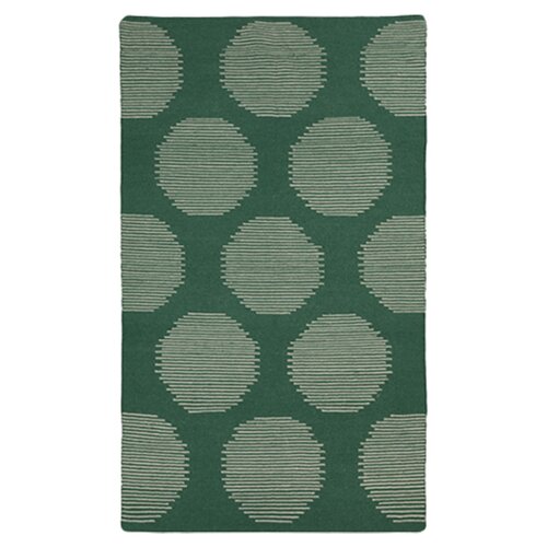 Frontier Juniper Green Geometric Area Rug