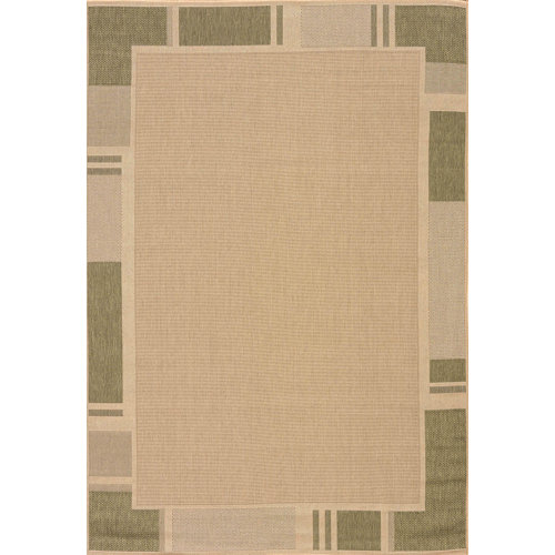 United Weavers of America Solarium Green Terrace Indoor/Outdoor Rug