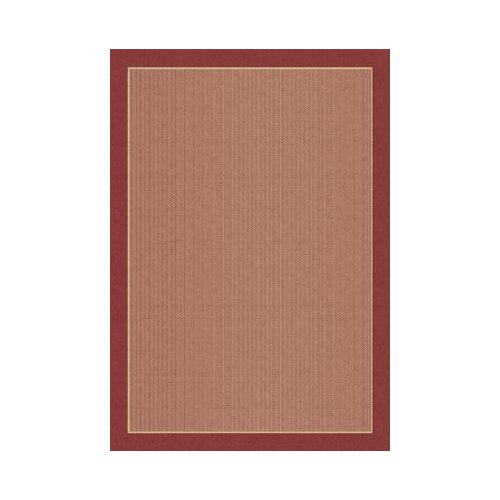 Dynamic Rugs Piazza Hubbard Dark Red Outdoor Area Rug