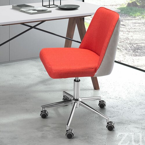 Varda Mid Back Task Chair by Mercury Row