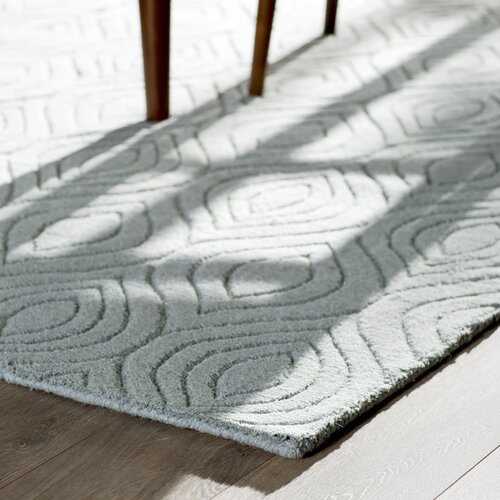 Mercury Row Elements Light Blue Area Rug