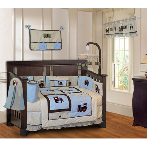 Train 10 Piece Crib Bedding Set Wayfair